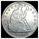 1873 Seated Liberty Silver Dollar HIGH GRADE