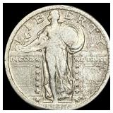 1917 Type 2 Standing Liberty Quarter LIGHTLY  CIR