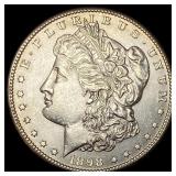 1898-S Silver Morgan Dollar CHOICE BU