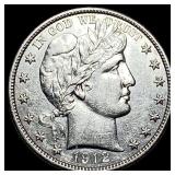 1912 Barber Half Dollar CHOICE AU