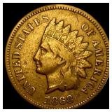 1868 Indian Head Cent LIGHTLY CIRCULATED