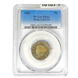 1883 Liberty Victory Nickel PCGS PR64 With Cents