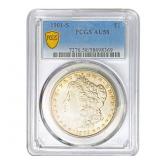 1901-S Morgan Silver Dollar PCGS AU58
