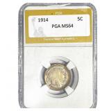 1914 Buffalo Nickel PGA MS64