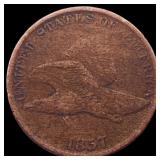 1857 Flying Eagle Cent LIGHTLY CIRCULATED