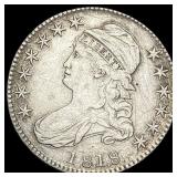 1818 Capped Bust Half Dollar LIGHTLY  CIRCULATED