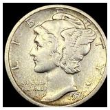 1921-D Mercury Dime LIGHTLY CIRCULATED