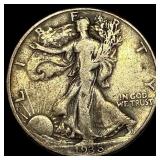 1938-D Walking Liberty Half Dollar LIGHTLY  CIRCU