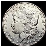 1901-S Silver Morgan Dollar CLOSELY  UNCIRCULATED