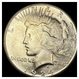 1924-S Silver Peace Dollar UNCIRCULATED