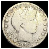 1914 Barber Half Dollar NICELY CIRCULATED