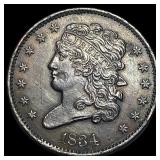 1834 Classic Head Half Cent CHOICE AU