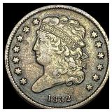 1832 Classic Head Half Cent LIGHTLY  CIRCULATED