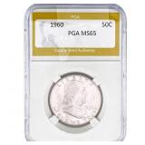 1960 Franklin Half Dollar PGA MS65