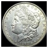 1878-CC Silver Morgan Dollar CHOICE AU