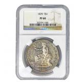 1879 Silver Trade Dollar NGC PF60
