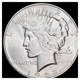 1927-D Silver Peace Dollar UNCIRCULATED