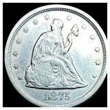 1875-S Silver Twenty Cents UNCIRCULATED