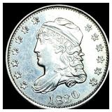 1830 Capped Bust Half Dime CLOSELY  UNCIRCULATED