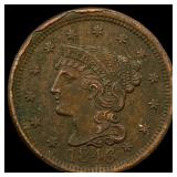 1846 Braided Hair Large Cent HIGH GRADE