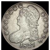 1827 Capped Bust Half Dollar NEARLY  UNCIRCULATED