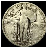 1926-S Silver Standing Liberty Quarter NICELY  CI