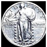 1927 Standing Liberty Silver Quarter CLOSELY  UNC