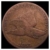 1857 Flying Eagle Cent LIGHTLY CIRCULATED