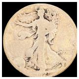 1921-D Walking Liberty Half Dollar NICELY  CIRCUL