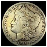 1892-S Silver Morgan Dollar LIGHTLY  CIRCULATED