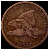 1858 Flying Eagle Cent LIGHTLY CIRCULATED