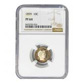 1899 Barber Dime NGC PF64