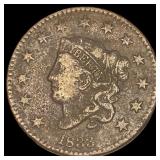 1833 Coronet Head Large Cent HIGH GRADE