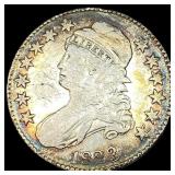 1823 Capped Bust Half Dollar ABOUT  UNCIRCULATED