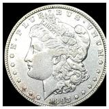 1893 Silver Morgan Dollar CLOSELY  UNCIRCULATED