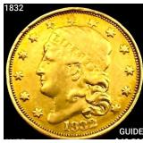 1832 $2.50 Gold Quarter Eagle HIGH GRADE