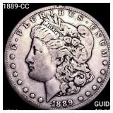1889-CC Morgan Silver Dollar LIGHTLY CIRCULATED