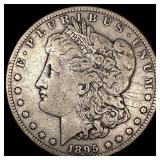 1895-S Silver Morgan Dollar ABOUT UNCIRCULATED