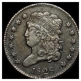 1828 Classic Head Half Cent ABOUT UNCIRCULATED