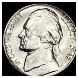 1942-S Jefferson Nickel UNCIRCULATED