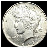 1923 Silver Peace Dollar UNCIRCULATED
