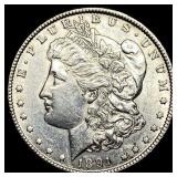 1891-CC Silver Morgan Dollar HIGH GRADE