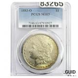 1883-O Morgan Silver Dollar PCGS MS63