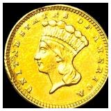 1854 Indian Princess Head Gold Dollar Type 2 HIGH