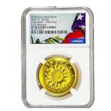 2025-W 1oz Gold $100 American Liberty NGC PF69 UC