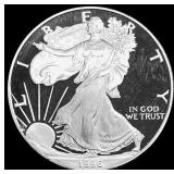 1996-P Silver American Eagle Proof $1 CHOICE PROOF