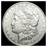 1878-S Silver Morgan Dollar CLOSELY UNCIRCULATED