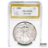 1986 Silver Eagle PGA MS69
