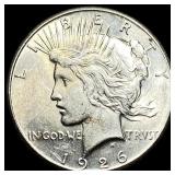 1926 Silver Peace Dollar CLOSELY UNCIRCULATED