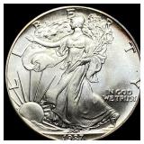 1987 1 oz Silver American Eagle $1 GEM BU